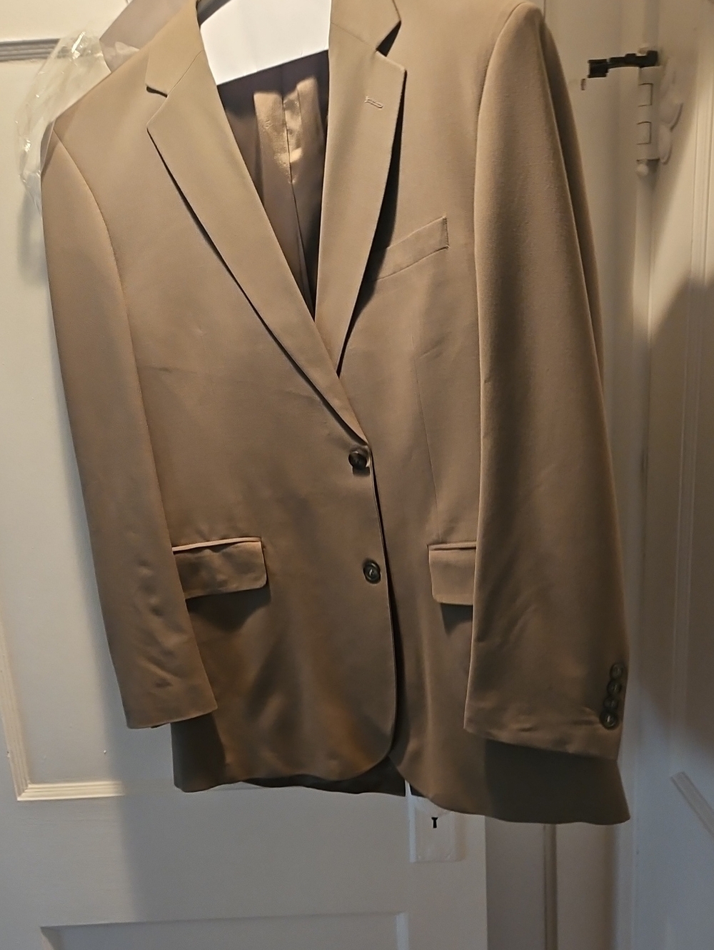 Men's Tan Single-Breasted Summer Suit- Classic Tailored
